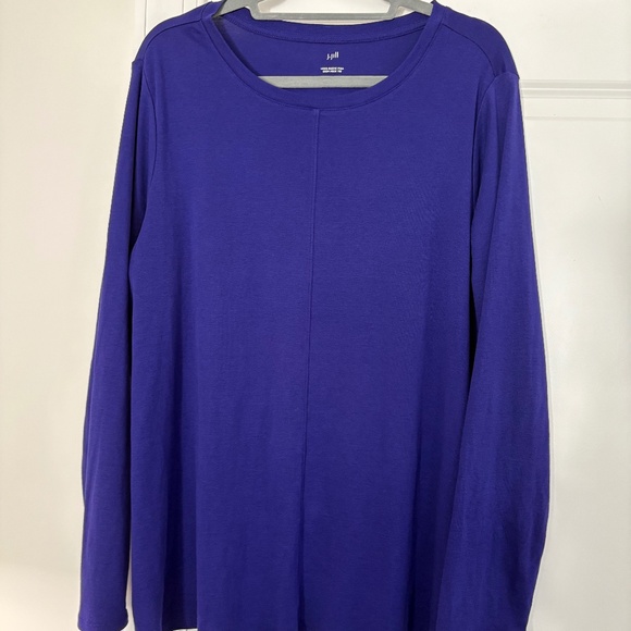 NEW J.Jill Purple Tunic - Picture 7 of 8